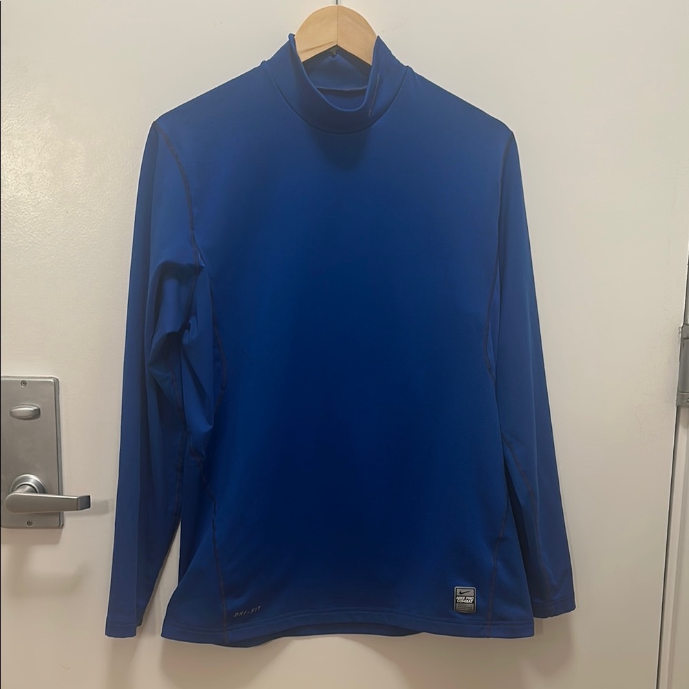 Men’s Nike Long Sleeve Athletic Performance Shirt - Blue